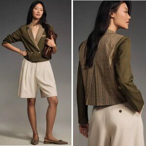 NWT Anthropologie DOLAN Cropped Blazer Jacket